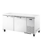 True TUC-67-HC~SPEC3 - Deep Undercounter Refrigerator, (2) solid doors, (4) shelves